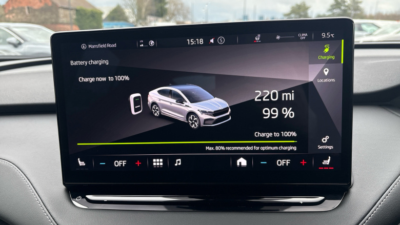 Skoda Enyaq 195kW 80x Sportline Plus 82kWh 4x4 5dr Auto Electric 